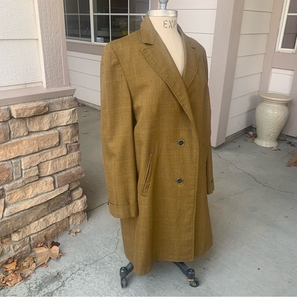Vintage Zepel glen check overcoat - Picture 7 of 16